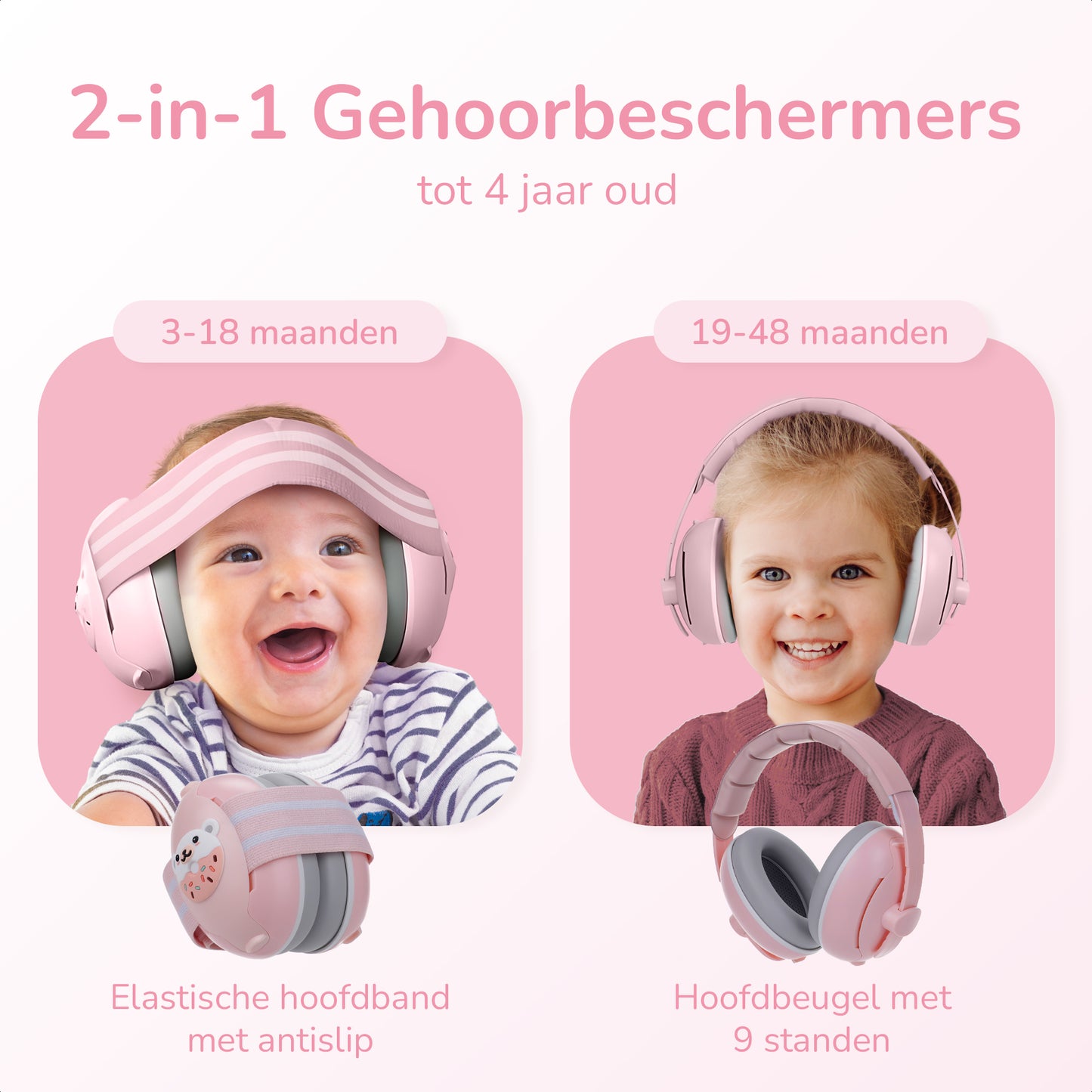 Gehoorbescherming Baby - Muisstil