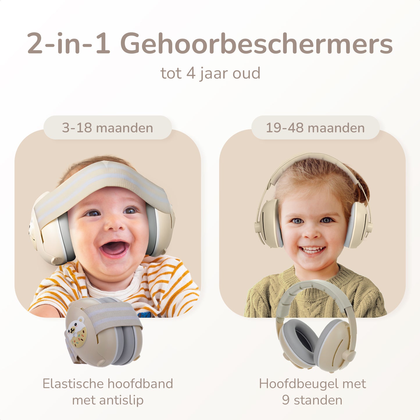 Gehoorbescherming Baby - Muisstil