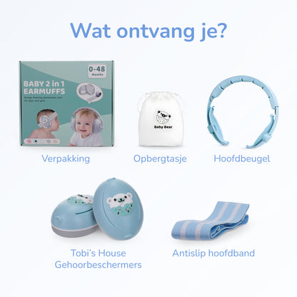 Gehoorbescherming Baby - Muisstil